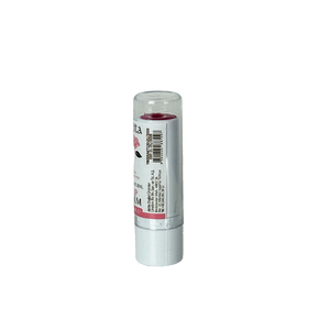 Lip balm tube with visible label on a white background