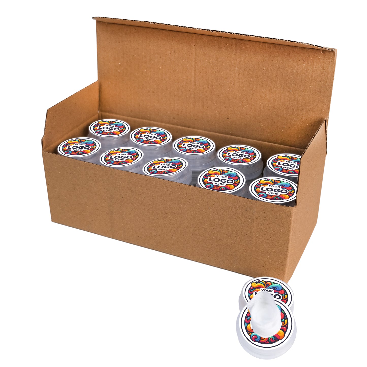 Customizable Hand and Facial Cleansing Wipes 10 BOX 500 Single Containers